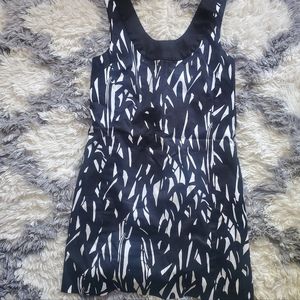 Beautiful black and white business dress